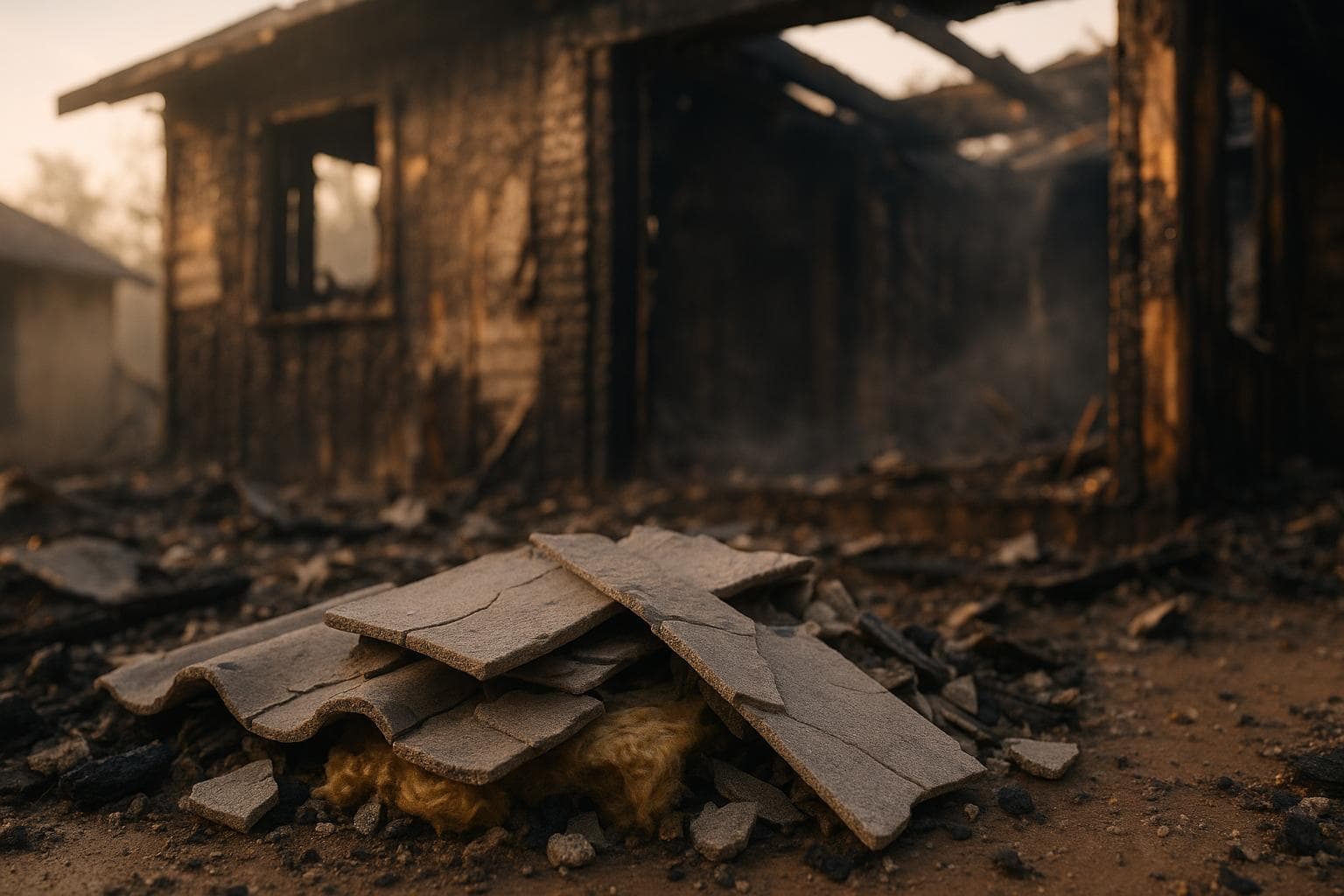 Asbestos Risks After Fire Damage